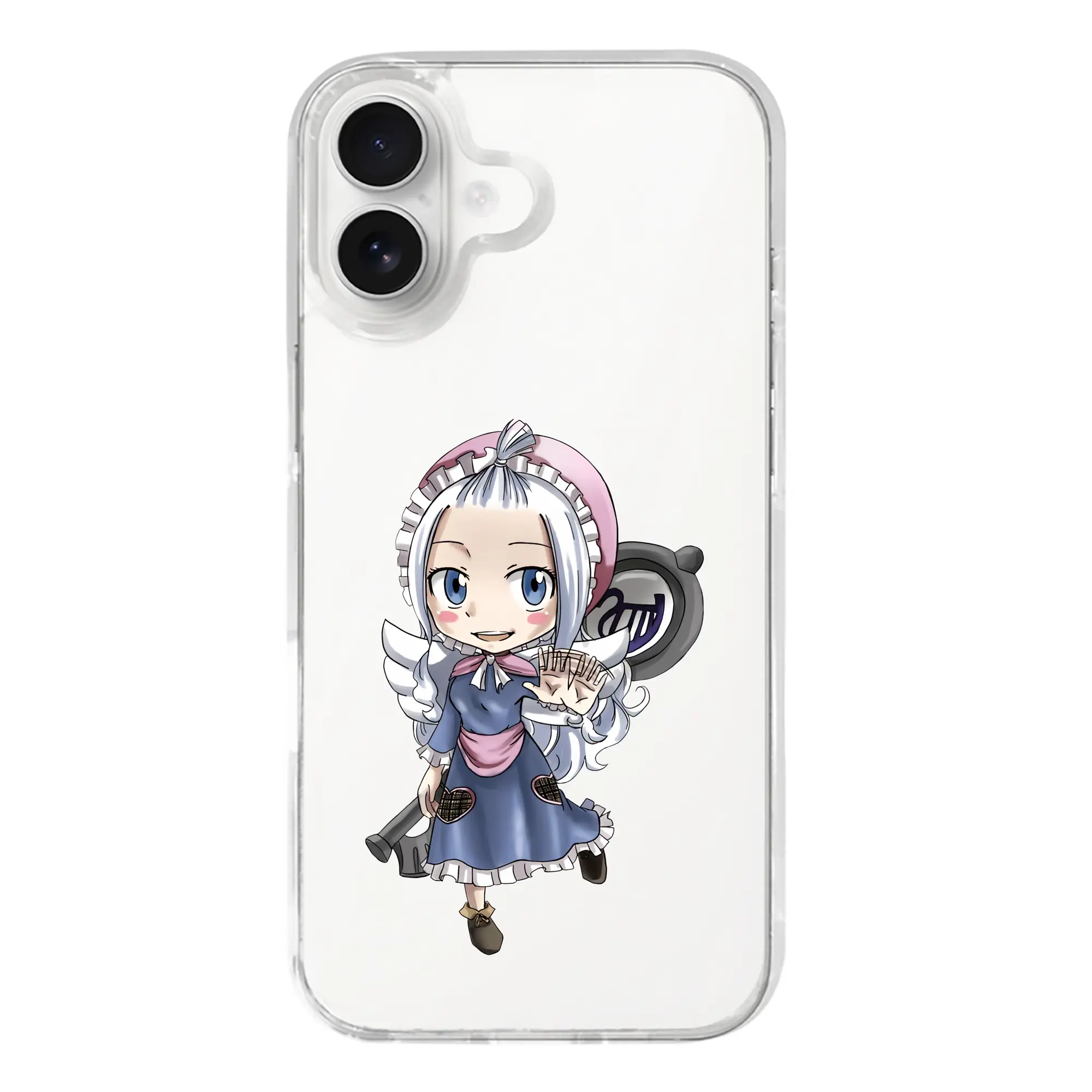 フェアリーテイル グッズ ミラジェーン・ストラウス - iPhone 17シリーズ 透明スマホケース – 薄型・耐衝撃・精密フィット保護カバー